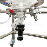 10-100l-three-layer-jacketed-glass-reactor-with-vacuum-control-explosion-proof-options-2