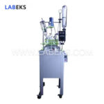 100l-single-layer-glass-reactor-with-0098mpa-vacuum-for-chemical-synthesis-4