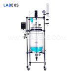 10l-jacketed-glass-reactor-for-lab-synthesis-with-vacuum-operation-1