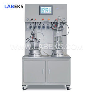 cabinet-type-two-conjoined-parallel-glass-fermenter-featuring-siemens-plc-control-integral-mobility-1