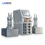 desktop-two-conjoined-sterilization-glass-bioreactor-fermenter-with-siemens-plc-control-for-strain-screening-3