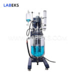 explosion-proof-lifting-rotating-double-layer-glass-reactor-with-0098mpa-vacuum-and-effortless-cleaning-1