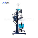 explosion-proof-lifting-rotating-double-layer-glass-reactor-with-0098mpa-vacuum-and-effortless-cleaning-2