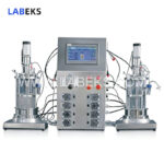 six-twelve-conjoined-glass-bioreactor-with-siemens-plc-control-for-parallel-fermentation-trials-3